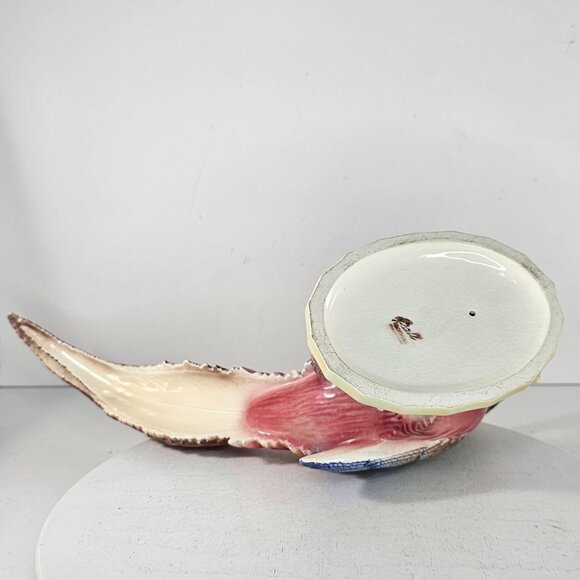 Ball Brother Art Ware Golden Pheasant Figurine Colorful Bird Ceramic - Picture 9 of 12